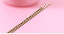 Stylish Glossy Rhinestone Square Hair Pin Set