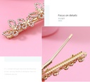 Delicate Rhinestone Butterfly Hair Pin