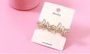 Delicate Rhinestone Butterfly Hair Pin