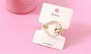 Rhinestone Pierced Strawberry Hair Pin