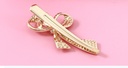 Rhinestone Ribbon Tie Knot Hair Pin