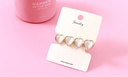 Elegant Cat's-eye Gem Heart-shape Hair Pin