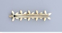 Elegant Cat's-eye Gem Flower Hair Pin