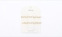 Artificial Pearl Zircon Hair Pin Set