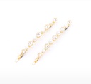 Artificial Pearl Zircon Hair Pin Set