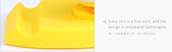 ICARER FAMILY Silicone Desktop Phone Holder(Yellow)