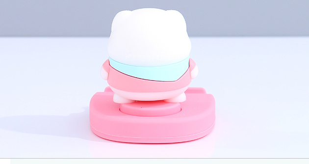 ICARER FAMILY Silicone Desktop Phone Holder(Pink)