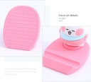 ICARER FAMILY Silicone Desktop Phone Holder(Pink)