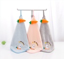 Carrot Bunny Hand Towel