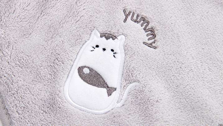 Chubby Kitty Hand Towel