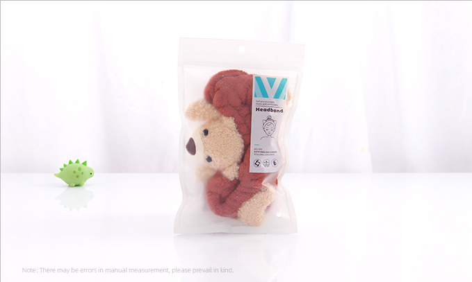 Popular Bear Hair-drying Headband