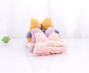 Contrast Color Bowknot Hair-drying Headband