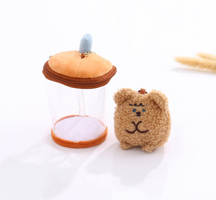 Cup Bear Doll Hanging Decoration