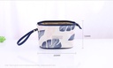 Nordic Style Cosmetic Bag(Small)(White and Blue)