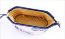 Nordic Style Cosmetic Bag(Small)(White and Blue)