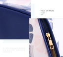 Nordic Style Cosmetic Bag(Small)(White and Blue)