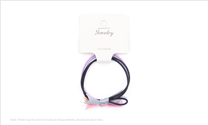 Ribbon Knot Hair Rope 2PCS