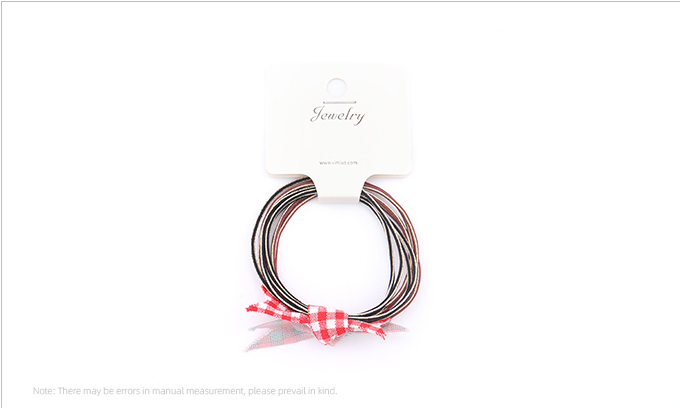 Golden Knot Hair Rope 2PCS