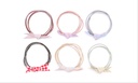 Golden Knot Hair Rope 2PCS