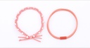 Knitting Artificial Pearl Hair Rope 2PCS
