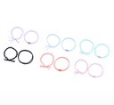 Knitting Artificial Pearl Hair Rope 2PCS