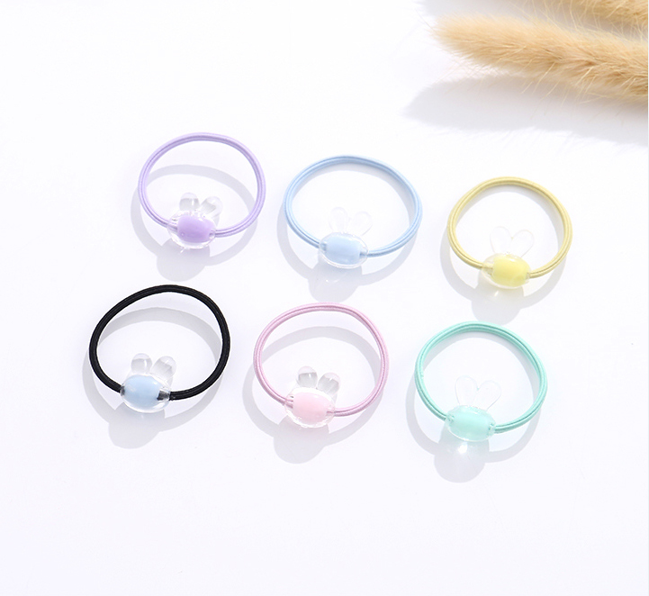 Bunny Hair Rope for Kids 3PCS