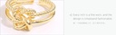 Unique Knot Glossy Ring