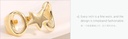 Stylish Circle Pentastar Ring