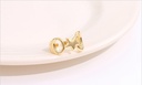 Stylish Circle Pentastar Ring