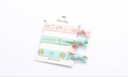 Pink Green Beach Shell Starfish Hair Rope