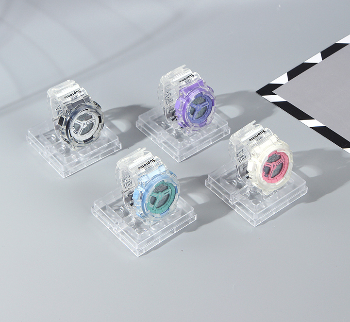 Transparent Jelly Series Digital Watch-1725