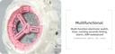 Transparent Jelly Series Digital Watch-1725