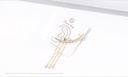 925 Silver Needle Moon Tassel Ear Clip