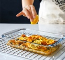 High Borosilicate Glass Ovenware 1l/33.8fl.oz.(Transparent)