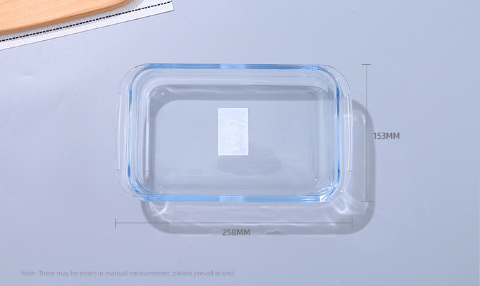 High Borosilicate Glass Ovenware 1l/33.8fl.oz.(Transparent)
