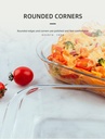 High Borosilicate Glass Ovenware 1l/33.8fl.oz.(Transparent)