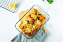 High Borosilicate Glass Ovenware 1l/33.8fl.oz.(Transparent)