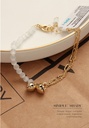 Cat's-eye Gem Small Bell Bracelet