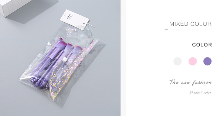 Cat Claw Collection Makeup Brushes (6 Pcs/Set)