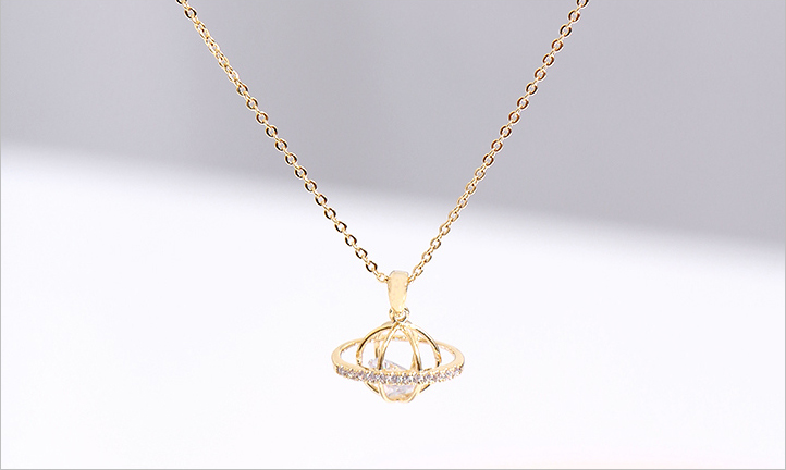 Pierced Ball Choker Necklace