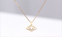 Pierced Ball Choker Necklace