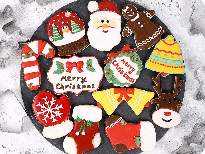 Stainless Steel Cookie Mold Set(10 Count)