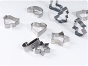 Stainless Steel Cookie Mold Set(10 Count)