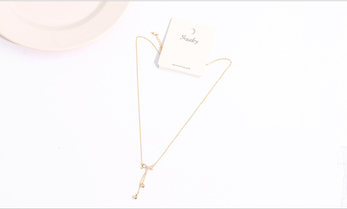 Bowknot Choker Necklace