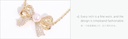 Bowknot Artificial Pearl Choker Necklace