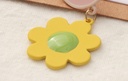 Letter Flower Earrings