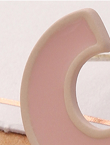 Letter Flower Earrings