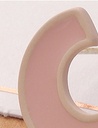Letter Flower Earrings