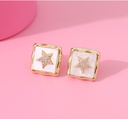 Simple Pentastar Creative Earrings