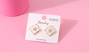 Simple Pentastar Creative Earrings